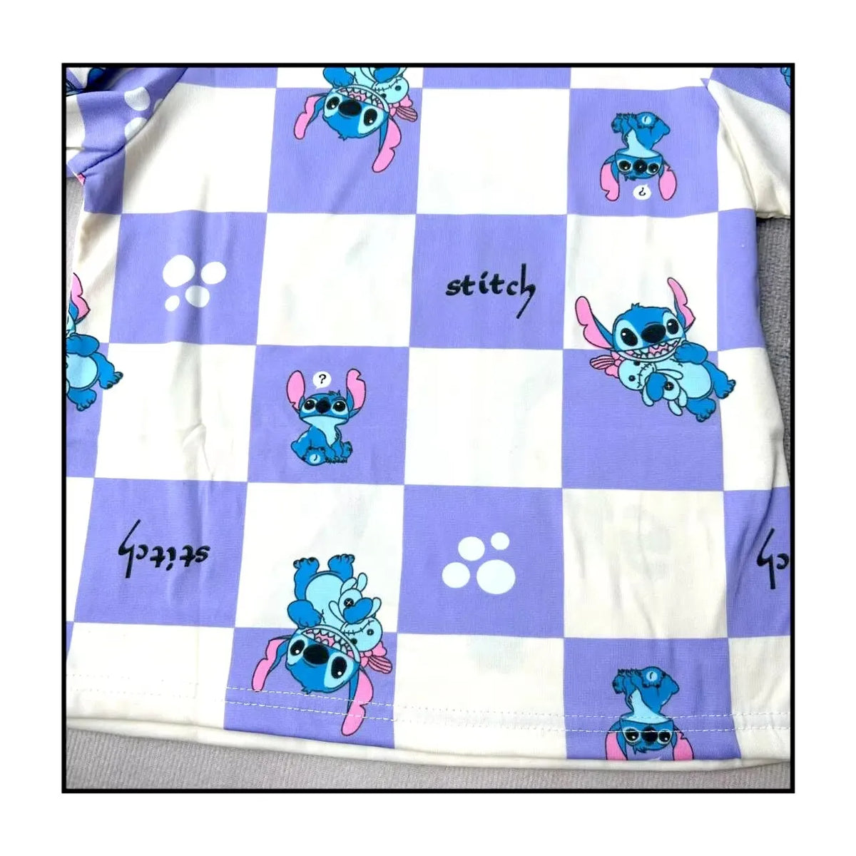 New Autumn Children&#39;S Clothing Sets Stitch Angel Boy Sleepwear Long Sleeved Pants Clothes Kids Pajamas Set Baby Girls Pyjamas