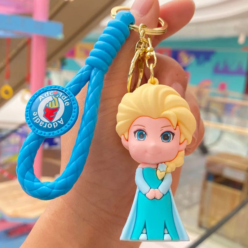 Cartoon Anime Disney Keychain Mickey Mouse Minnie Lilo &amp; Stitch New Keyring Key Chain Car Pendant Kids Toys Gifts Wholesale
