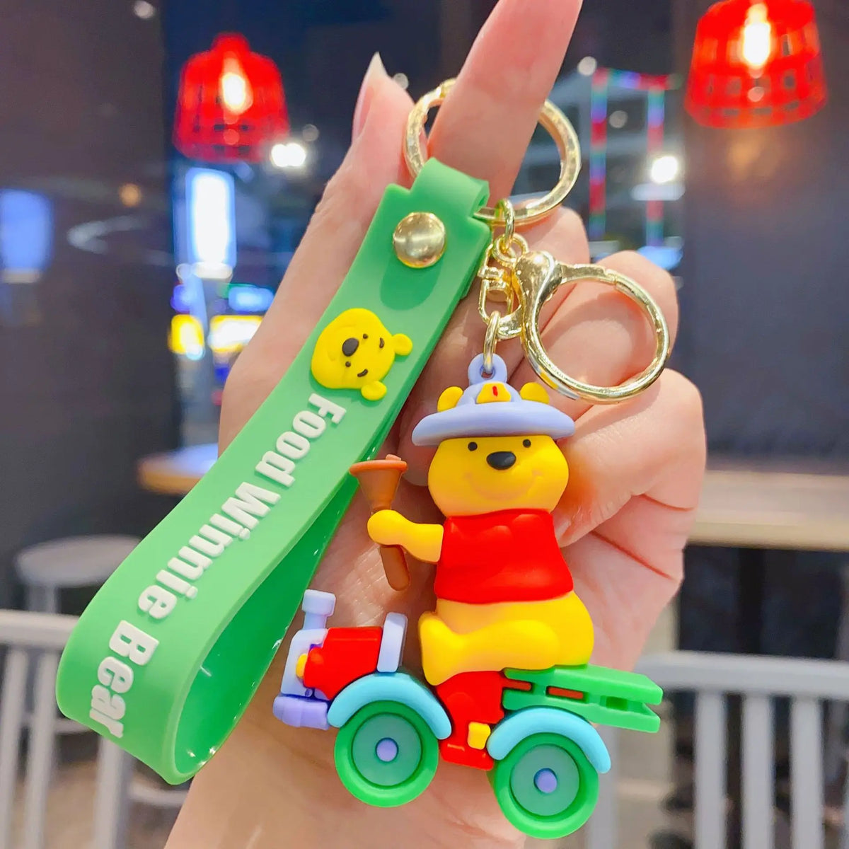 Cartoon Anime Disney Keychain Mickey Mouse Minnie Lilo &amp; Stitch New Keyring Key Chain Car Pendant Kids Toys Gifts Wholesale