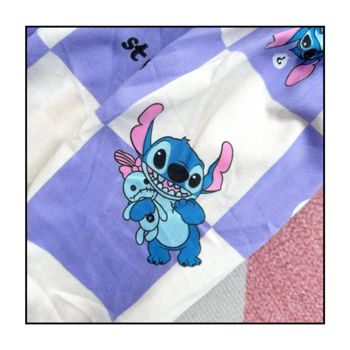 New Autumn Children&#39;S Clothing Sets Stitch Angel Boy Sleepwear Long Sleeved Pants Clothes Kids Pajamas Set Baby Girls Pyjamas