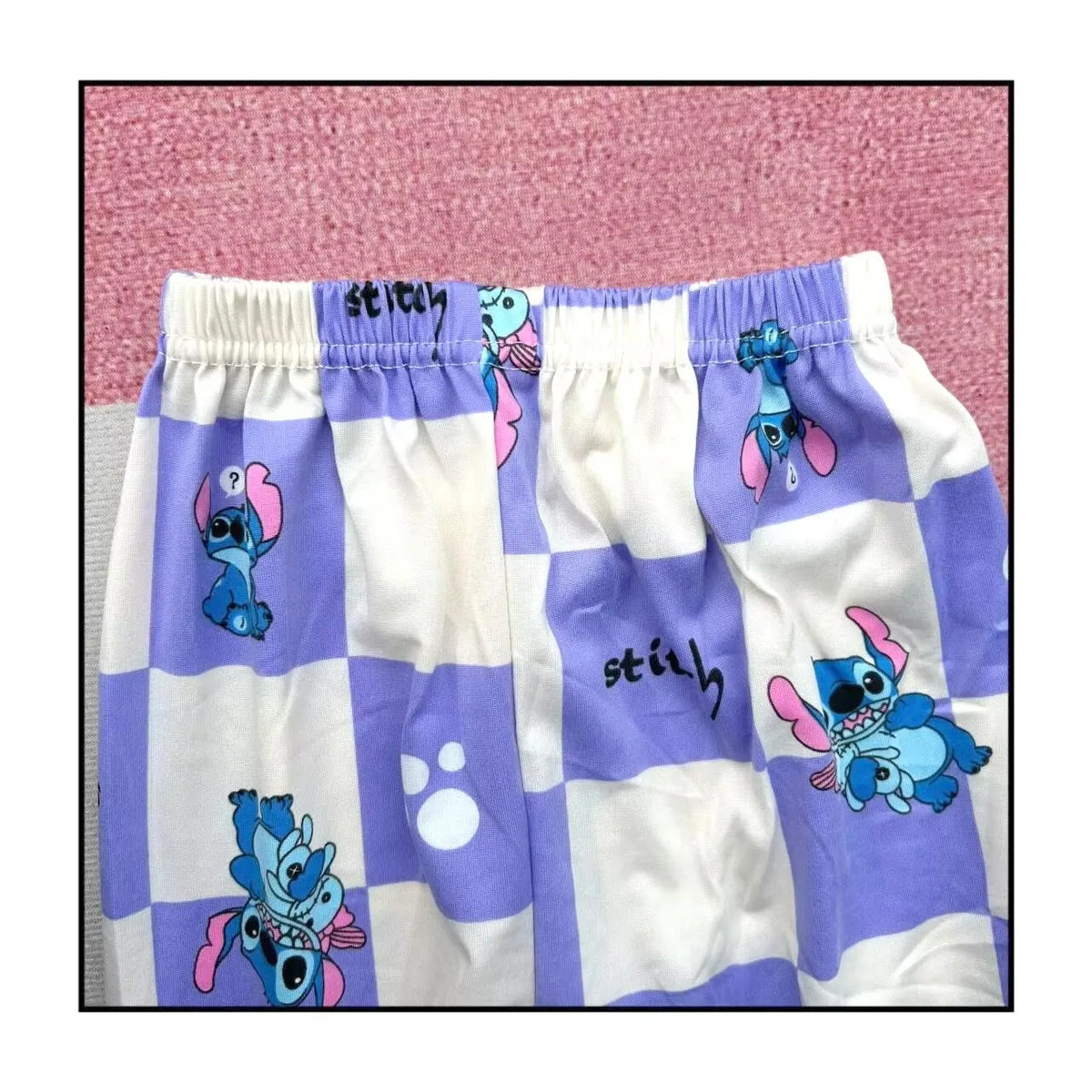 New Autumn Children&#39;S Clothing Sets Stitch Angel Boy Sleepwear Long Sleeved Pants Clothes Kids Pajamas Set Baby Girls Pyjamas